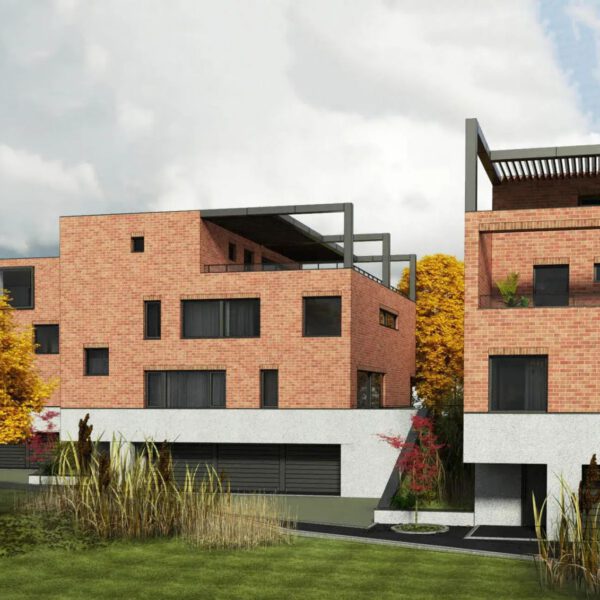 The exclusive Bratislava project Wachtmeister brings to the market town villas with private gardens